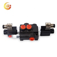 Vanne de commande directionnelle monobloc hydraulique à solénoïde Junbao P40 40L-Min DC12V 24V pour chariot élévateur et camion de voirie