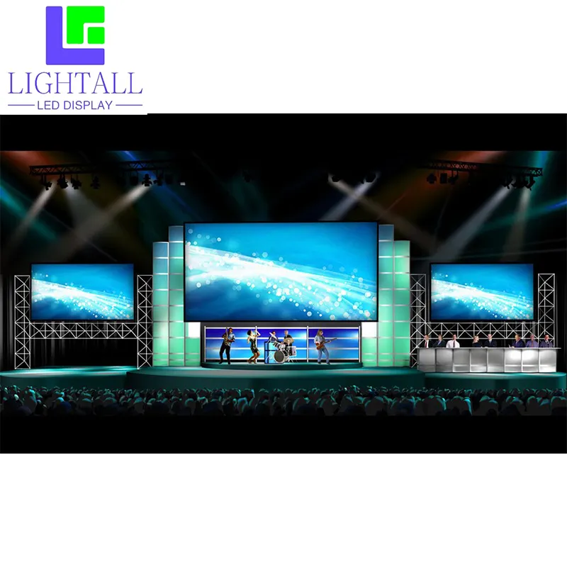 High Resolution High Definition Rental Led Screen Small Pitch Indoor Advertising Led Wall Display P2.5 Video Screen