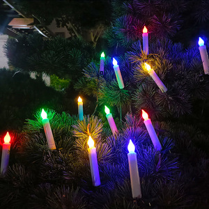 Năng lượng mặt trời <span class=keywords><strong>LED</strong></span> Clip <span class=keywords><strong>String</strong></span> ánh sáng 2M 12 nến 1m 10led 2m 20LED 3m 30LED nến trắng cho Giáng sinh trang trí kỳ nghỉ Đảng IP65 - Product Image 6