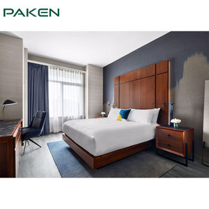 Proveedor de muebles de hospitalidad personalizado exclusivo todo en uno Muebles de hotel Juego de muebles de dormitorio de hotel con diseño de dibujos CAD - Product Image 2