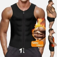 Ceinture amincissante pour homme, gaine abdominale, sous-vêtements brûleur de graisse, bande abdominale pour la transpiration, gaine réductrice pour homme, sculpteur de corps