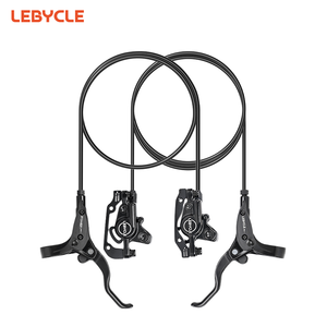 LEBYCLE 自行车双活塞液压盘式刹车组前850/后1450mm刹车软管自行车盘式刹车卡钳适用于<span class=keywords><strong>Shimano</strong></span> <span class=keywords><strong>MT200</strong></span> - Product Image 1