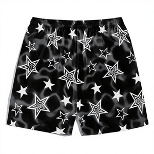 Shorts de basket-ball en maille polyester, dernière conception, double couche, entrejambe de 7 pouces, avec poches zippées - Product Image 2