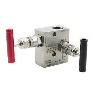 Manifold de <span class=keywords><strong>2</strong></span> Vias SS316 para Manômetro Válvulas de 1/4\" Npt - Product Image 3