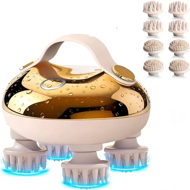 YLS Smart Electric Scalp Massager with Multiple Speed Settings for Scalp Cleansing & Massage
