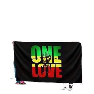 ไม่มีขั้นต่ำในการสั่งซื้อ ผ้าโพลีเอสเตอร์ 100% กันน้ำ ธงแขวนผนังสำหรับแคมเปญ ราคาถูก ธงรัฐา "รัก"  ออกแบบลายตามสั่ง ขนาด 3*5 ฟุต - Product Image 5