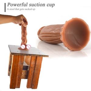 China Top Sexspielzeug fabrik Großhandel Haut gefühl Real Touch Doppels chicht Dual Density Sexy Silikon Dildos-Silikon für Männer Frauen - Product Image 3