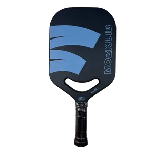 Neob raquete de pickleball leve em fibra de carbono, raquete de pickleball com logotipo personalizado, equipamento de transporte leve para pickleball