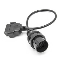 OEM ODM-conector de 38 pines para coche, cable OBD2, color negro