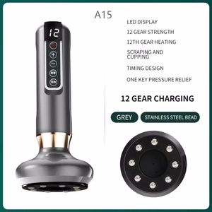 เครื่องนวดกระตุ้นด้วยความร้อนและแสงสีแดงอัจฉริยะ พร้อมฟังก์ชั่นดูดสุญญากาศและกัวซา - Product Image 3