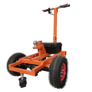 Penggeser kereta dorong listrik 800W, <span class=keywords><strong>Dolly</strong></span> 6Ton 5 ban traktor lipat untuk mobil derek perahu RV tarikan - Product Image 5