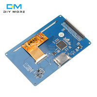 Modul Layar LCD TFT 5 inci 5.0 "800*480 Papan Pengontrol SSD1963 dengan Kartu Panel Sentuh untuk Arduino 51 AVR STM32