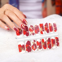 Gel UV Vente Chaude Strass Autocollants Ongles Films Adhésifs Ongles en Gel