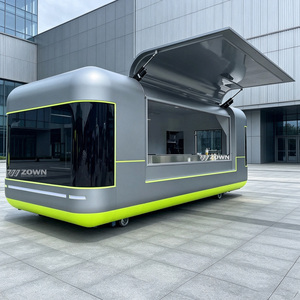 New Design Food Concession Fully Equipped Mobile Kitchen Cart for Outdoor Fast Food Beverage Sales Project - Product Image 1
