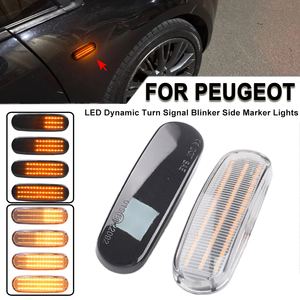 2 uds. Lámpara repetidora de luz de posición lateral de señal de giro LED dinámica para <span class=keywords><strong>Fiat</strong></span> Panda 169 Grande Punto Inkl <span class=keywords><strong>Evo</strong></span> Doblo <span class=keywords><strong>Fiorino</strong></span> Linea Idea - Product Image 6