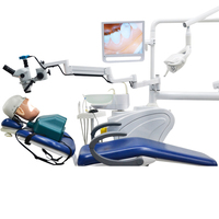 Microscope endodontique opératoire dentaire Labomed QN-T31B avec caméra photo