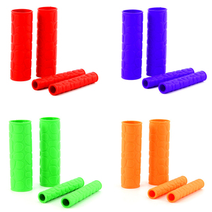 YOUME 4 pièces/ensemble housse <span class=keywords><strong>de</strong></span> guidon <span class=keywords><strong>de</strong></span> <span class=keywords><strong>moto</strong></span> universelle en caoutchouc souple <span class=keywords><strong>poignée</strong></span> <span class=keywords><strong>de</strong></span> guidon <span class=keywords><strong>de</strong></span> <span class=keywords><strong>moto</strong></span>, <span class=keywords><strong>frein</strong></span>, embrayage, levier, housse <span class=keywords><strong>de</strong></span> protection S - Product Image 2