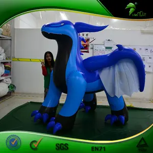 Gonfiabile Flying Dragon Gonfiabile Zenith Drago Personalizzato Blu Drago Gonfiabile Carattere Animale