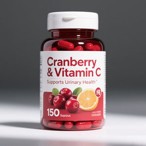 Suplemen kesehatan saluran urin <span class=keywords><strong>vitamin</strong></span> kapsul Cranberry dukungan imun suplemen Herbal Vegan kapsul Cranberry - Product Image 2