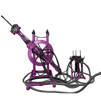 Foreuse portative rotative à 360 degrés pour trous de dynamitage, machine de forage hydraulique légère