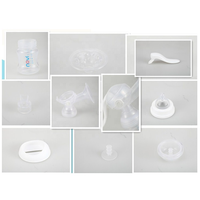 Extracteur de lait maternel de lactation confortable d'approvisionnement d'usine tire-lait manuel portatif de silicone