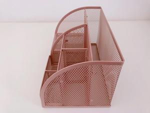 Sam Fournitures Scolaires De Bureau Ensemble De Bureau En Or <span class=keywords><strong>Rose</strong></span> En Métal Fixé Au Mur de Fil Suspendu Organisateur De Bureau - Product Image 2