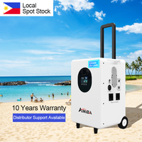 Batería de Litio LiFePO4 de 51.2V 200Ah 10kWh 5KWH TODO EN UNO para Almacenamiento Solar Doméstico con Más de 10000 Ciclos y BMS Inteligente (Envío desde Almacén en Filipinas)