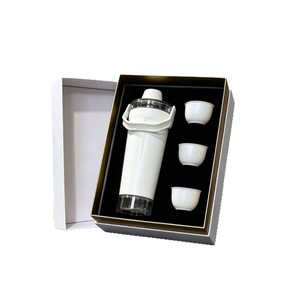 Gobelet isotherme en acier inoxydable 304 avec boîte cadeau et petits gobelets pour le fitness, le camping et les voyages - Product Image 1
