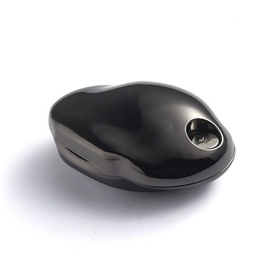 Envase de Bálsamo Sólido de Metal Negro en Forma de Concha, Diseño Personalizado, Venta Caliente - Product Image 3