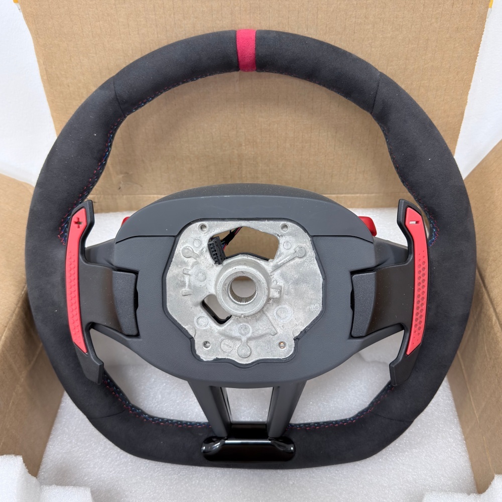 Custom CS M Suede Lenkrad Steering Wheel (BMW Fitment), photo 6
