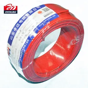Kupfer kabel 6mm 10mm haus verdrahtung Elektrische kabel kupfer 2 core PVC draht