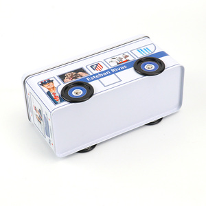 Venta al por mayor creativo personalizado latas de metal <span class=keywords><strong>Rectangular</strong></span> regalo coche caja de embalaje - Product Image 5