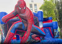 Gonflable Commercial Spider Man Bouncy Bouncer Spider Man Moonwalk Spider Man Jumping Castle Bounce House