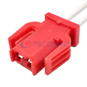 Conector de Sensor modificado hembra de 2 pines/vías, enchufe de lámpara de luz de puerta con coleta para VW Audi 893 971 <span class=keywords><strong>632</strong></span> 893971632 - Product Image 1
