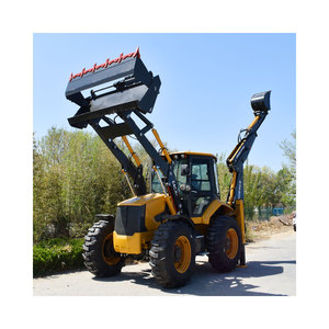 รถตักดินขนาดเล็ก ราคาประหยัด ขับเคลื่อน 4 ล้อ เครื่องยนต์ดีเซล ได้รับการรับรองมาตรฐาน CE เหมาะสำหรับงานฟาร์ม สวน และงานขุดดินขนาดเล็ก - Product Image 4