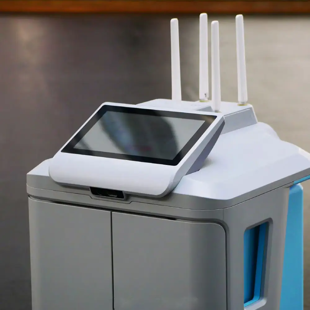 中国製スマートAiロボットコンシェルジュロボット受信ロボットレストランホテル病院オフィス用