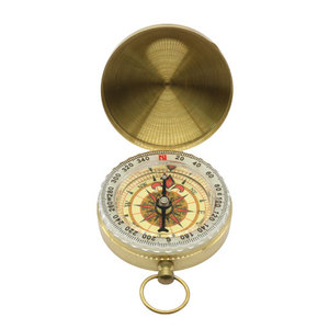 Wholesale Polished Copper <strong>Antique</strong> Gift Pocket Magnetic <strong>Compass</strong> - Product Image 2