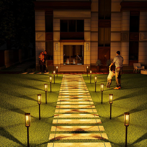 Usine à l'extérieur étanche <span class=keywords><strong>jardin</strong></span> cour Patio pelouse décor solaire <span class=keywords><strong>chemin</strong></span> lumières solaire voie lumières extérieur solaire paysage éclairage - Product Image 6