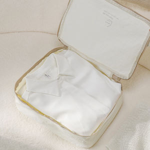 Tarslon koper berpergian, Kit penyimpan bagasi perjalanan, Organizer pakaian tahan air nyaman untuk perjalanan bisnis 5 buah - Product Image 5