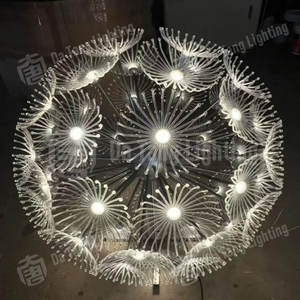 ไฟประดับตกแต่งสวนและสร้างบรรยากาศวันหยุดรูปดอกแดนดิไลออนสมัยใหม่ - Product Image 4