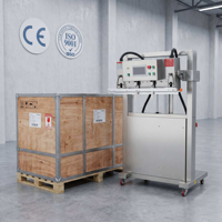 Machine d'emballage sous vide électrique verticale automatique en acier inoxydable 304 avec écran tactile PLC pour l'emballage en sachet