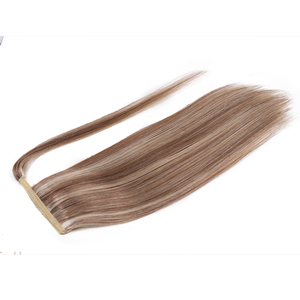 Facile à porter et à enlever, longue <span class=keywords><strong>queue</strong></span> <span class=keywords><strong>de</strong></span> <span class=keywords><strong>cheval</strong></span> naturelle, <span class=keywords><strong>cheveux</strong></span> humains bruts, <span class=keywords><strong>postiche</strong></span> ronde en <span class=keywords><strong>queue</strong></span> <span class=keywords><strong>de</strong></span> <span class=keywords><strong>cheval</strong></span>. - Product Image 5