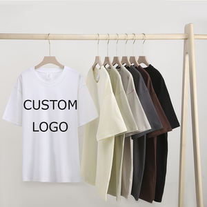 T-shirt en coton et élasthanne 180g, coupe ajustée, manches courtes, col rond, uni, basique, confortable, décontracté, pour tous les jours, homme - Product Image 2