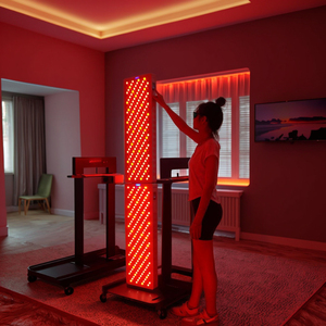 Panel de Terapia de Luz Infrarroja de Cuerpo Completo Horizontal/Vertical <span class=keywords><strong>Saidi</strong></span>, Dispositivo de Terapia LED de 8 Longitudes de Onda, Terapia de Luz Roja - Product Image 1