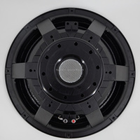 Speaker Mid Bass Neodymium 18 Inch 18150-008 2500W RMS, Voice Coil 6 Inch, Cone Karbon, High End untuk Event, 102dB, 30Hz-1.5kHz
