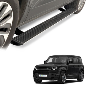 WEIJIA sport stile Power pedalino pedale 20-22 Land Rover <span class=keywords><strong>Defender</strong></span> <span class=keywords><strong>90</strong></span> alluminio materiale transito misura elettrica personalizzata - Product Image 1
