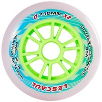 Ruidongle ODM Roues de patinage de vitesse professionnelles originales, grandes roues de course 90/100/110mm, double dureté pour la compétition sur piste