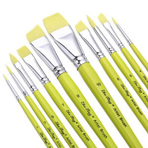 Set di <span class=keywords><strong>Pennelli</strong></span> <span class=keywords><strong>per</strong></span> Trucco Viso Bestseller Transfrontaliero, <span class=keywords><strong>Pennelli</strong></span> Professionali <span class=keywords><strong>per</strong></span> Sfumature, Acquerello, Dettagli e Rilievi Artistici - Product Image 1