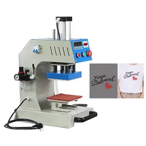 New embossing Pneumatic heat transfer hot stamping leather lager paper Hot Foil heat pressing machine