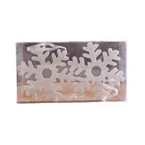 Creative design Holiday Gift Crafts Snowflake pattern in foam material Holiday party decoration